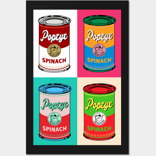 Popeye pop art Posters and Art